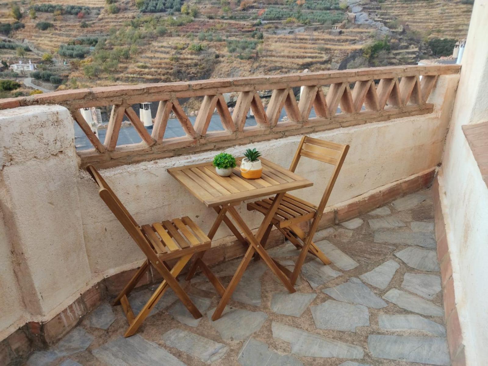Ferienwohnung La Castana Y La Uva Ohanes Exterior foto